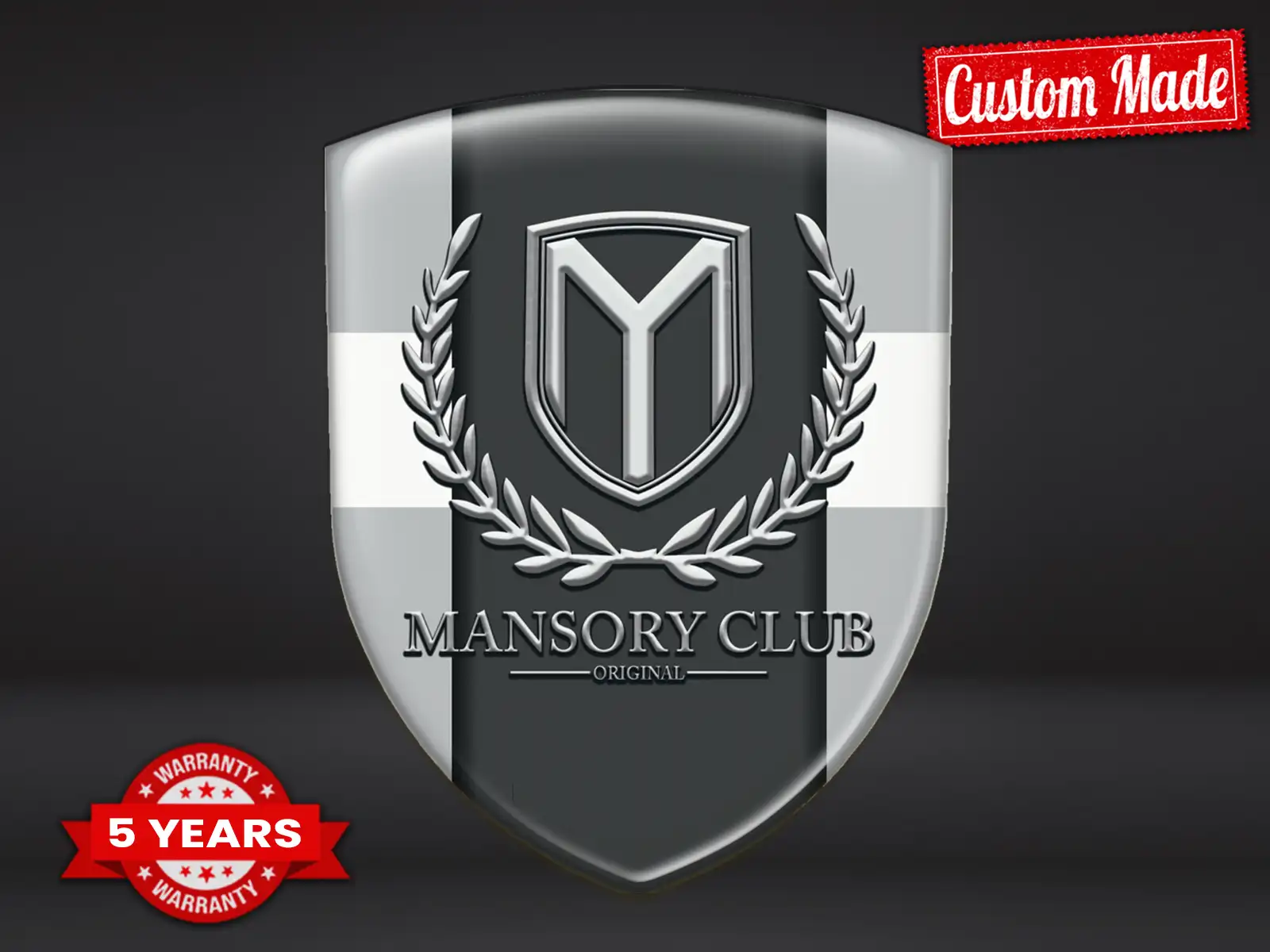 Mansory Bannersticker Stilvoll Hochwertig Professionell